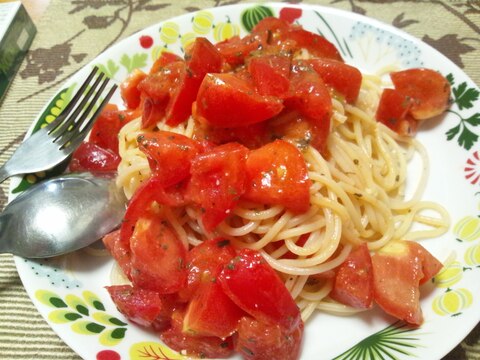 トマト＆バジル＆パセリスパゲティー